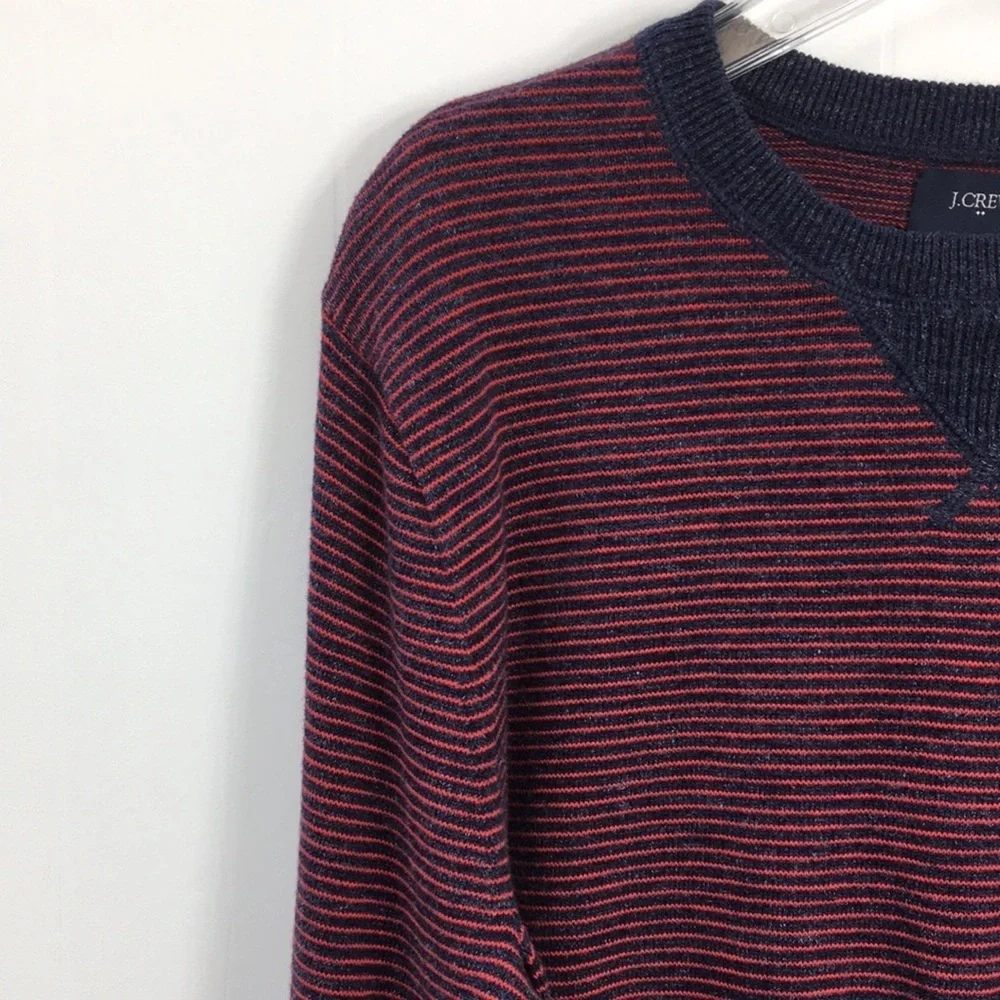 J.Crew Crew Neck Long Sleeve CottonSweater Size M EXCELLENT Condition